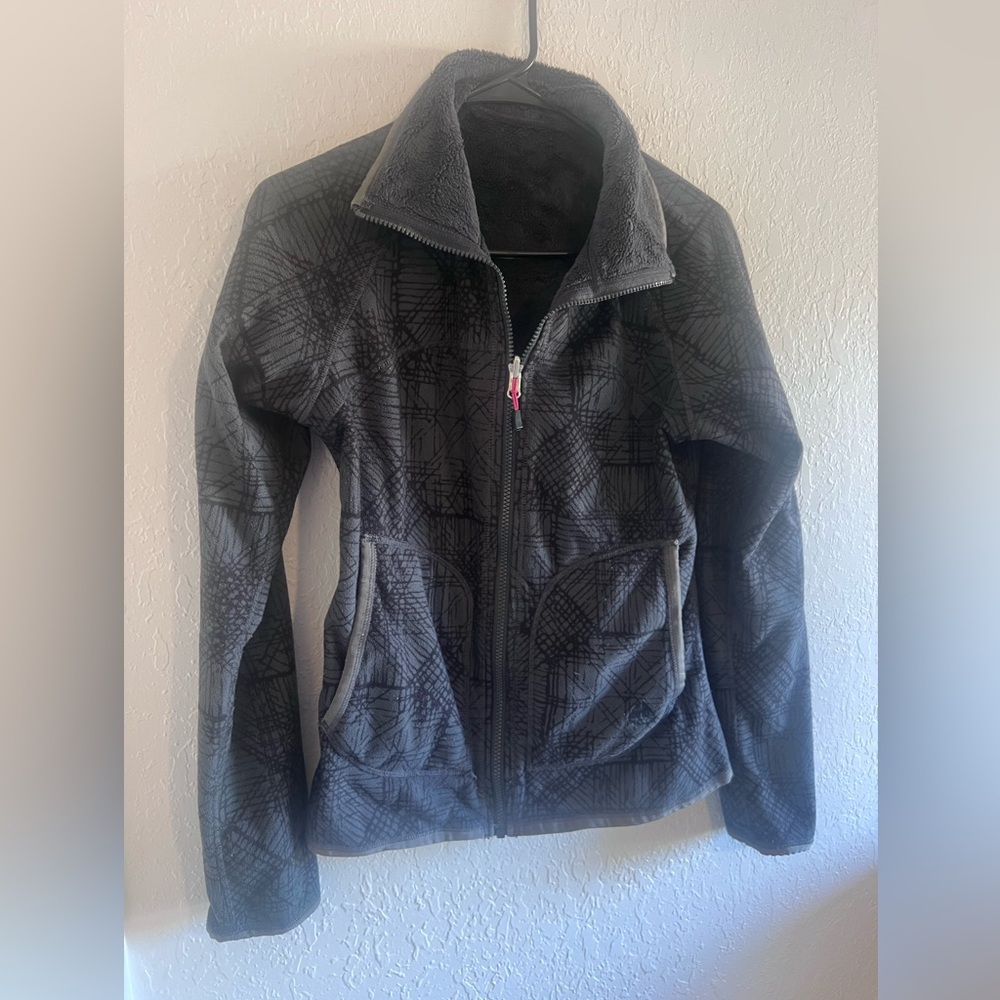Grey Black Jacket Zipup